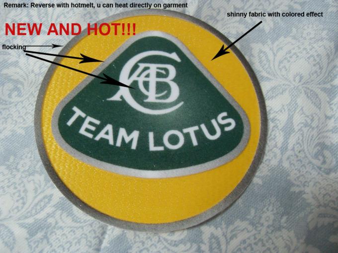 High Density Flocking Tagless Heat Transfer Clothing Labels Different Thickness
