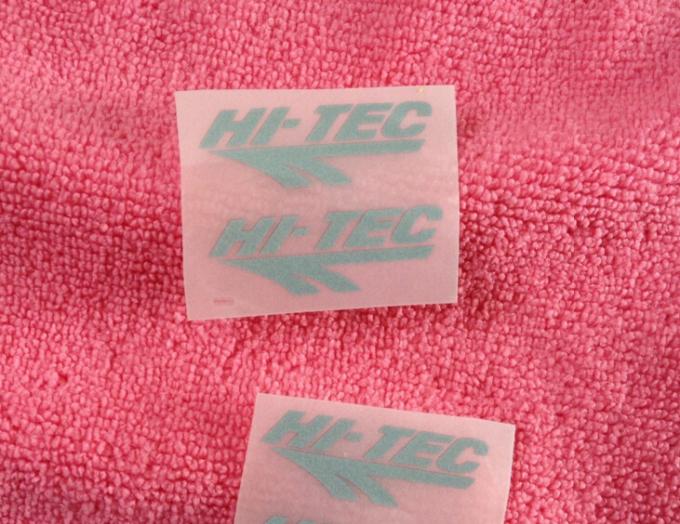 1mm Thickness 3D Silicone Heat Transfer Clothing Labels For Sportwear