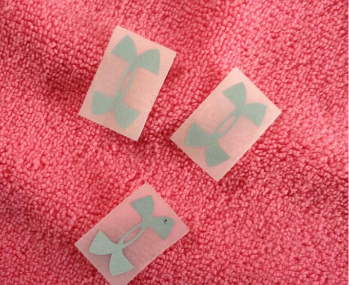 Soft 3D Reflective Silver Heat Transfer Clothing Labels For T - Shirt