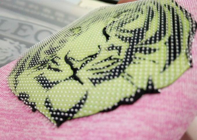 Soft 3D Silicon Raised Heat Transfer Clothing Labels Iron On Tags Special Technical