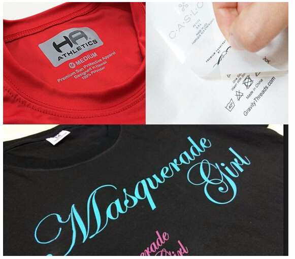 Customized Rubber heat transfers 3d silicone rubber heat transfer label