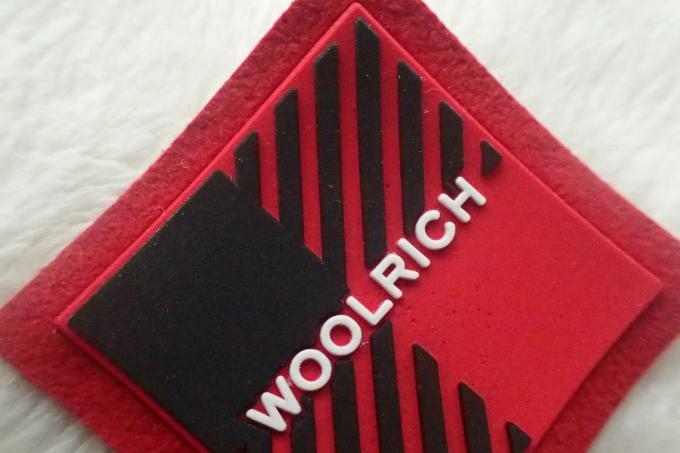 Professional Customized Microfiber Rubber Logo Patch For Clothes And Bags Etc