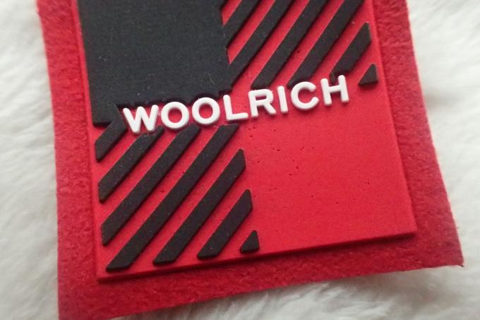 Professional Customized Microfiber Rubber Logo Patch For Clothes And Bags Etc