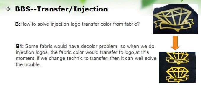 Gold And Sliver Iron On Transfer Labels , Custom Iron On Transfers For T Shirts / Clothes