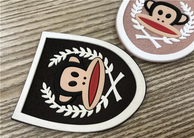 Professional Customized Microfiber Rubber Logo Patch For Clothes And Bags Etc 0
