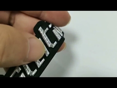 Tpu Badges 3D silver tpu heat transfer label