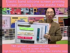 screen printing silicone elastic tape