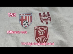 High Frequency Label TPU Heat transfer label colorful tpu heat press label