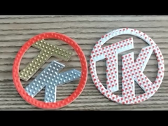 Custom Label Printing TPU Rubber Silicone Heat Transfer Clothing Labels