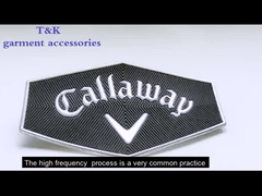 Custom Embossed 3D Sports Logo Heat Transfer TPU Labels For Outdoor Clothes