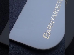 Personalized Leather Patch Custom Embossed Jeans Leather Patch Label for Clothing