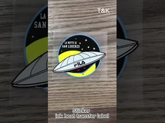 Ink Heat Transfer Labels For Garment Brand / Heat Transfer Patches