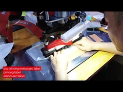 Customized Hologram Rainbow TPU Heat Transfer Label OEM  For Garment