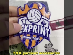 Eco - Friendly Iron On Garment Heat Seal Rubber Patches