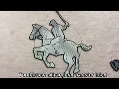 Eco - Friendly Iron On Garment Heat Seal Rubber Patches