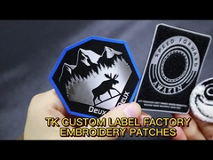 Personalized Self Adhesive Embroidery Flower Patch For Pants