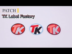 Special Material Printing Silicone Labels For Clothing Bright Surface 3D Trademark