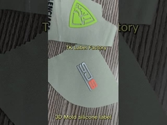 OEKO Injection Silicone Logo Label