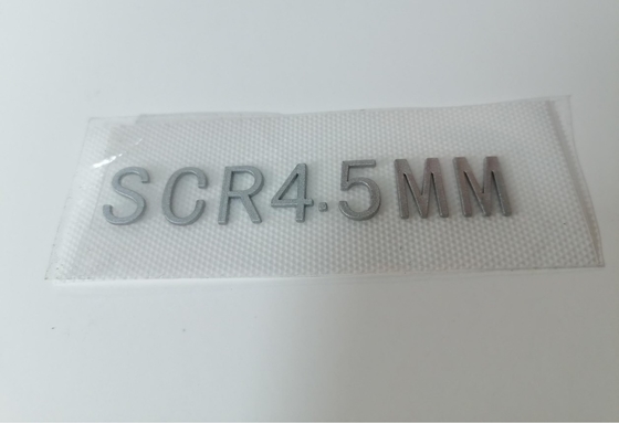 3D Molded Customized Design Heat Transfer Labels Silicone Logo For Garment