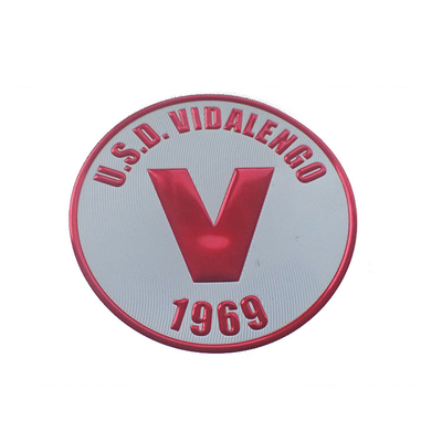 Brand Name Logo Embossed 3D TPU Patch For Football Club Clothes