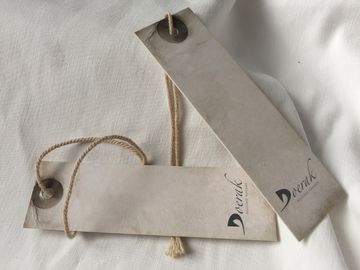 Specialized Custom Merchandise Hang Tags , Unique Gift Hang Tags For Jewelry