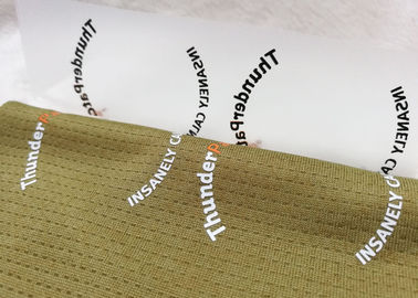 High Elasticity Brand Logo Reflective Heat Press Tagless Labels For Ski Suit