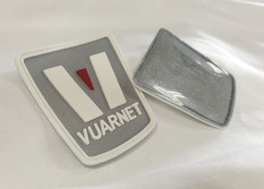 Creative Custom 3d Embossed Pvc Rubber Logo Patches Soft Pvc Labels For Garment