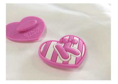 Creative Custom 3d Embossed Pvc Rubber Logo Patches Soft Pvc Labels For Garment