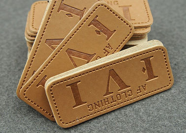 Durable Custom Clothing Patches Leather Patches For Jeans Logo Printable