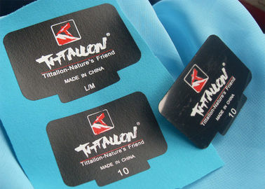 1mm Thickness 3D Silicone Heat Transfer Clothing Labels For Sportwear