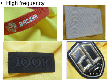 Branded Name Silicone Clothing Badges Patches , Custom Rubber  Patches Mirco Injection