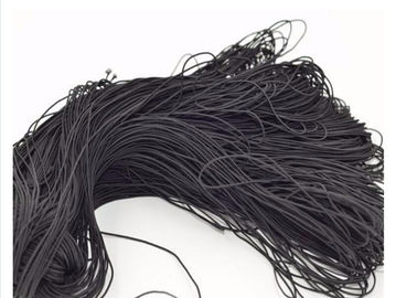 Polyester Material Backpack Elastic Cord Black Elastic Thread Free Sample Available