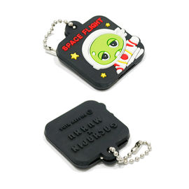 Personalized Promotional Gifts For Clients 3D Soft PVC Rubber Keychain