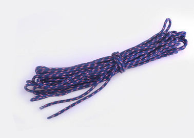 3mm / 4mm Inelasticity Strong Non Elastic Cord Nylon Braided Rope Coated Finishing