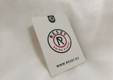 Eco Friendly Custom Clothing Hang Tags For Merchandise Specialized Shape