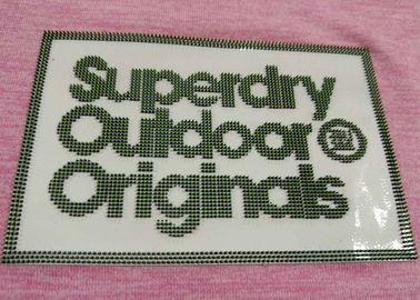 Soft 3D Silicon Raised  Heat Transfer Clothing Labels Iron On Tags Special Technical