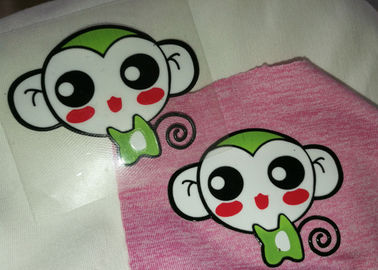 Promotional Silicon Raised Heat Transfer Clothing Labels Custom Iron On Stickers