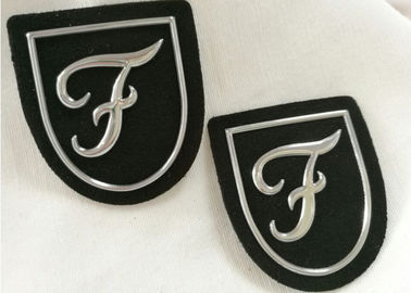 Promotional Silver Tpu Logo Raised Custom Pvc Patches No Minimum