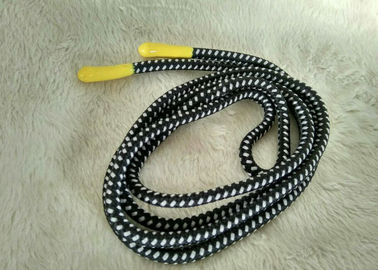 Handmade Shiny Silicone Ending Rubber Zipper Puller With 3mm Polyester String
