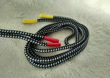 Handmade Shiny Silicone Ending Rubber Zipper Puller With 3mm Polyester String