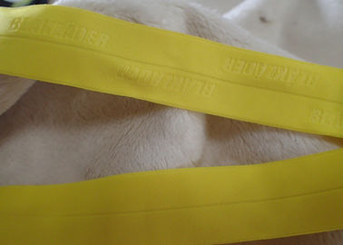 25mm Jacquard Elastic Tape With Embossing Logo For Outdoor Wear