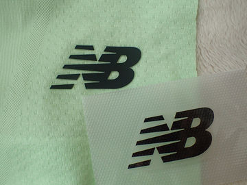 Two Layers Color Silicon Heat Transfer Clothing Labels With Soft Hand Feel For Outdoor Garment