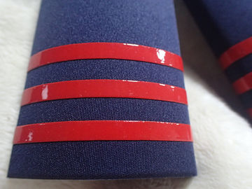 Shine And Soft Silicone Rubber Labels Printed On Military Clothing Shoulders