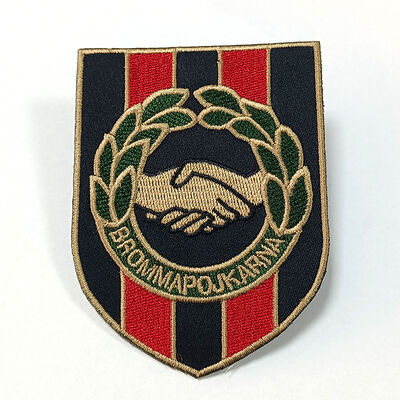 High Quality Customized 3D Embroidery Patch Iron-On & Sew-On Available Suitable for Clothing&Bags