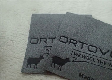Micro Fibre Customized Logo Printing Normal Ink High Frequency Stereoeffect Label Patches