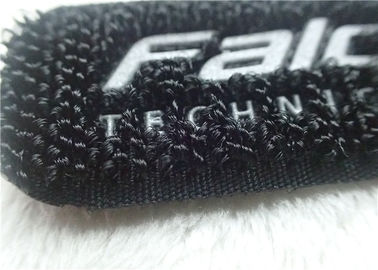 High Frequency Hook And Loop Fastener 3M Reflective Siliver TPU Logo Velcro For Clothes
