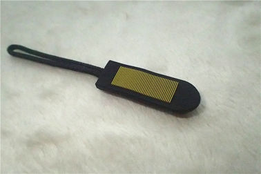 Fancy Environmental Silicone Rubber Zipper Puller For PVC Bag Non Toxic