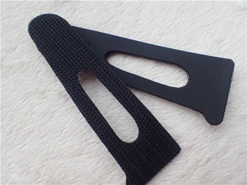 Custom Black Velcro Hook And Loop Patches For Garment Eco - Friendly