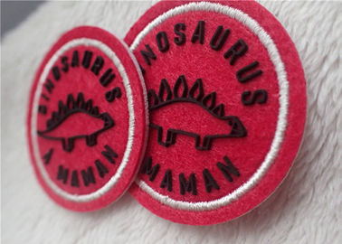 Fashion Custom Clothing Patches / Embroidered Silicone Patches