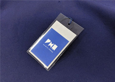 Personalized Clothing Hang Tags For Garments Gifts / Recyled PVC Labels